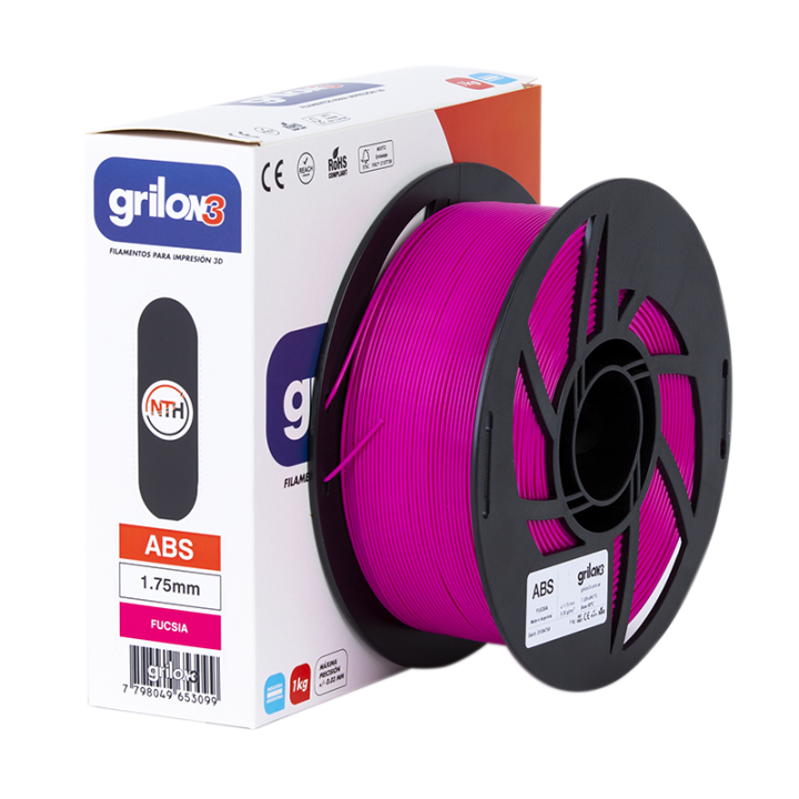 Grilon3 ABS 1.75mm FUCSIA