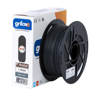 Grilon3 ACETAL-POM GRIS ACERO 1.75mm x1kg