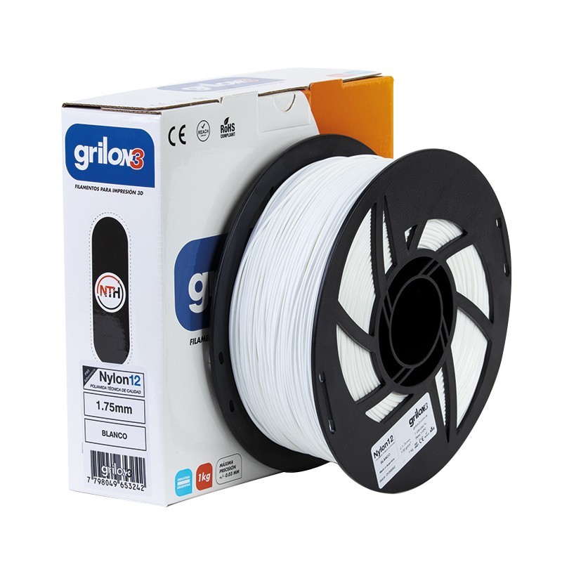 Grilon3 Nylon12 1.75mm Blanco