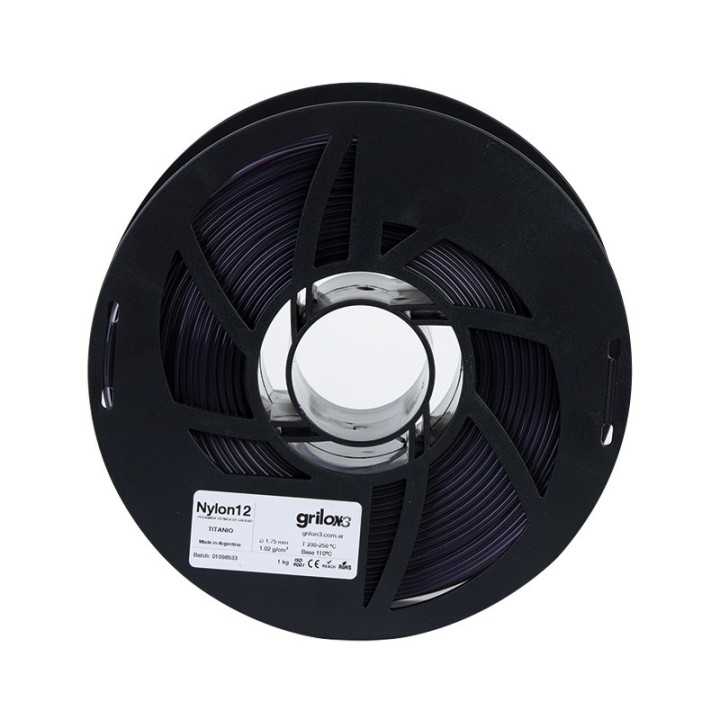 Grilon3 Nylon12 1.75mm Titanio