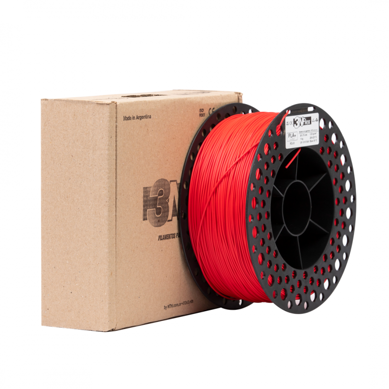 3NFLEX PLA+ 1.75mm ROJO