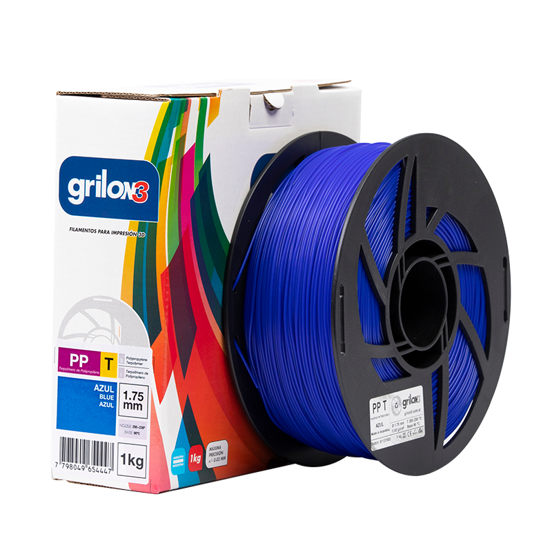 Filamento PP-Terpolímero Grilon3 1kg 1.75mm AZUL