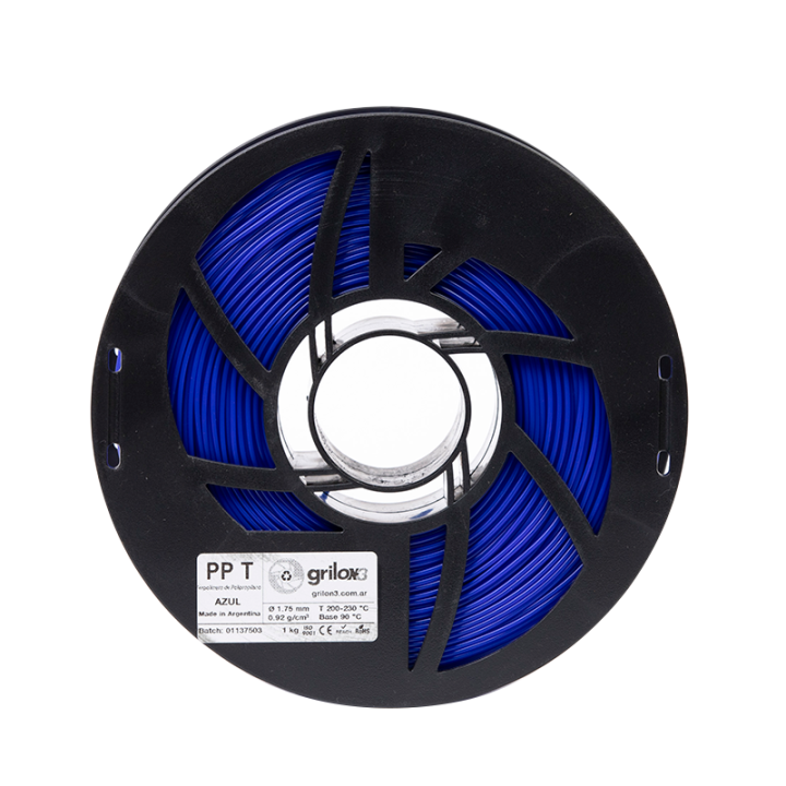 Grilon3 PP-Terpolímero AZUL 1.75mm x1kg