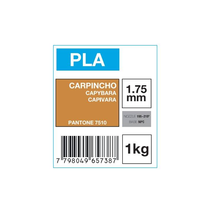 Grilon3 PLA 1.75mm CARPINCHO