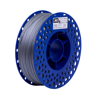 3N3 Box  PLA 1.75mm GRIS PLOMO x1KG