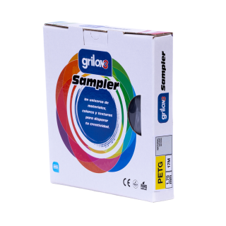 SAMPLER GRILON3 PETG NATURAL 1.75 MM X 17 M