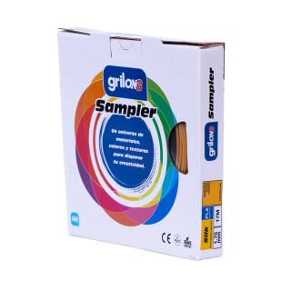 SAMPLER GRILON3 SILK DORADO 1.75 MM X 17 M