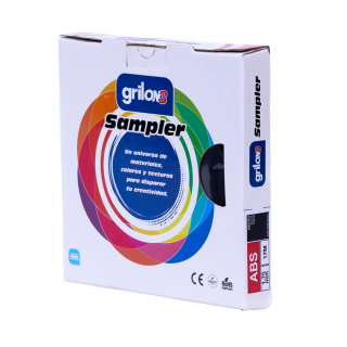 SAMPLER GRILON3 ABS NEGRO 1.75 MM X 17 M
