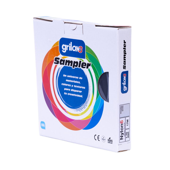 SAMPLER GRILON3 NYLON6 NATURAL 1.75 MM X 17 M