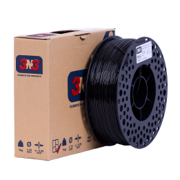 3N3 TPU 1.75mm 1kg - NEGRO