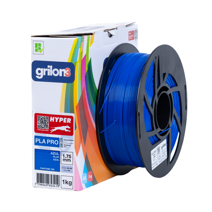 Grilon3 PLA PRO HYPER 1.75mm - AZUL