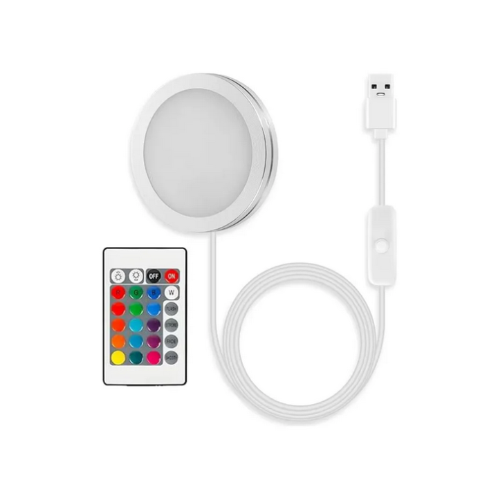 LED RGB USB Kit con control + cable