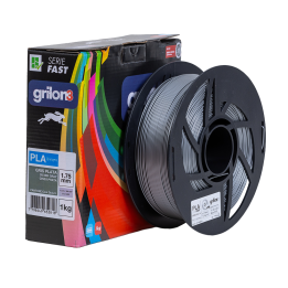 Grilon3 PLA Fast 1.75mm GRIS PLATA