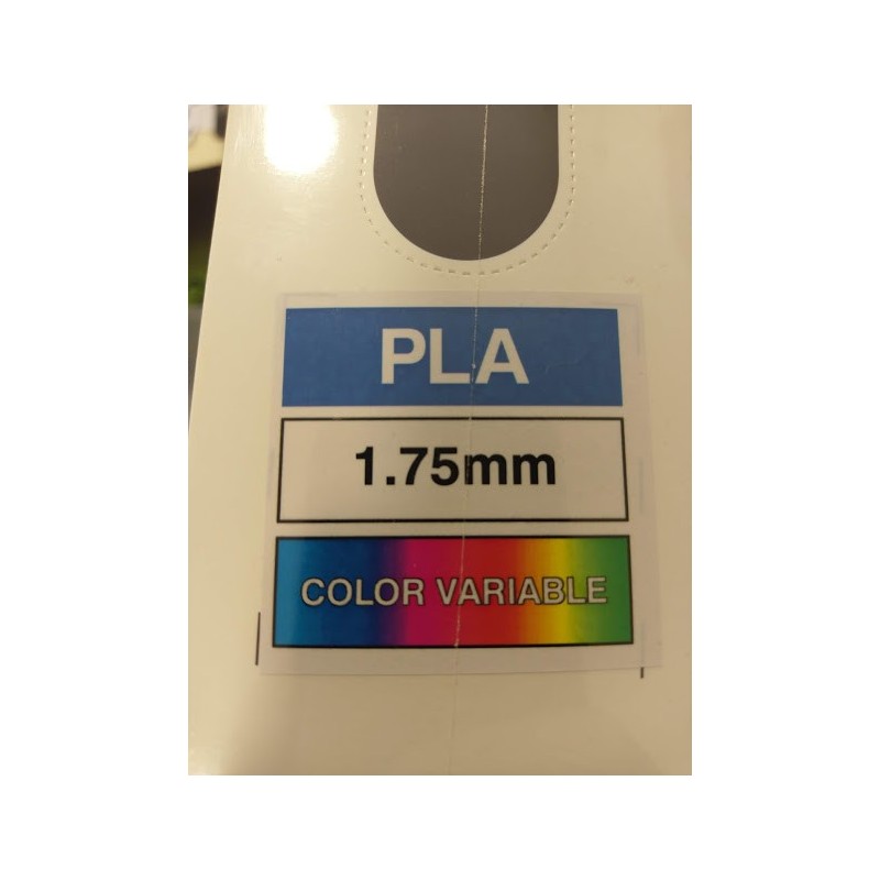 Filamento PLA 1.75mm COLOR VARIABLE
