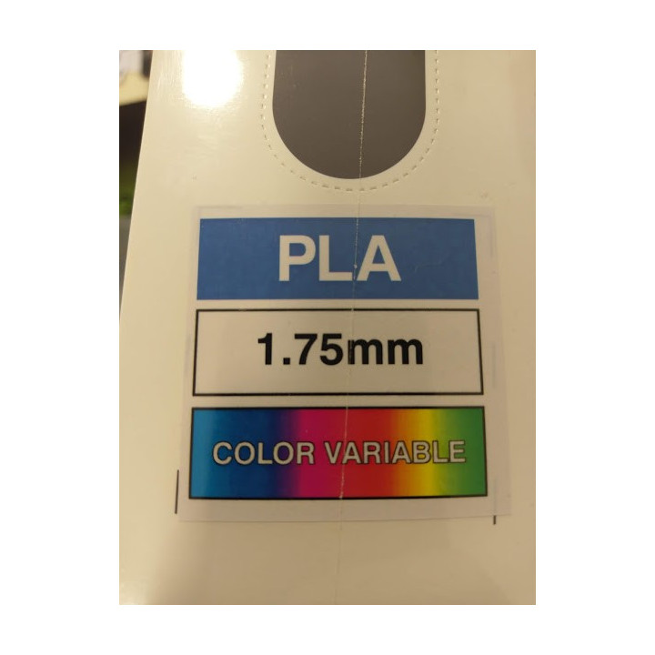 Filamento PLA 1.75mm COLOR VARIABLE