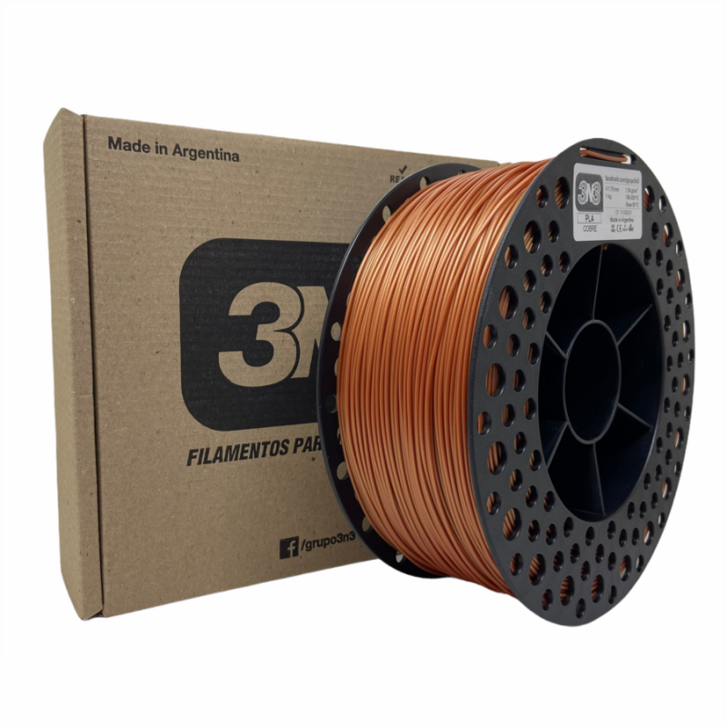 3N3 Box  PLA 1.75mm COBRE x1KG