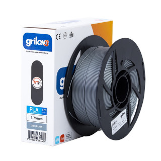 Grilon3 PLA870 1.75mm GRIS PLATA