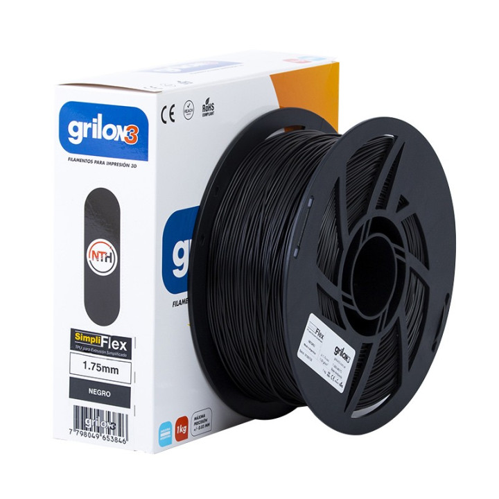 Grilon3 SimpliFLEX 1.75mm NEGRO