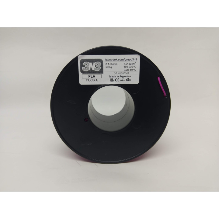 3N3 PLA 1.75mm FUCSIA 500grs