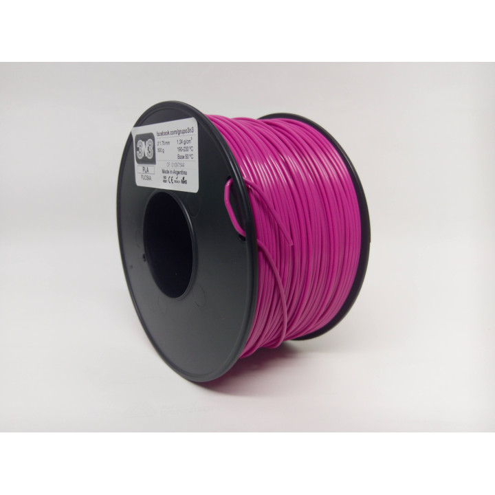 3N3 PLA 1.75mm FUCSIA 500grs