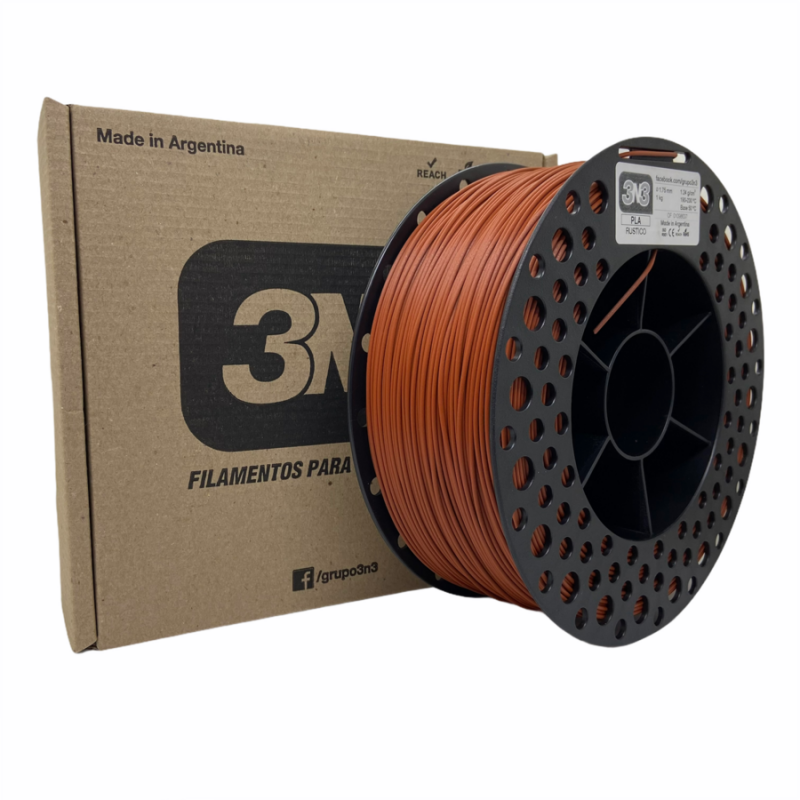3N3 Box PLA 1.75mm RUSTICO x1KG
