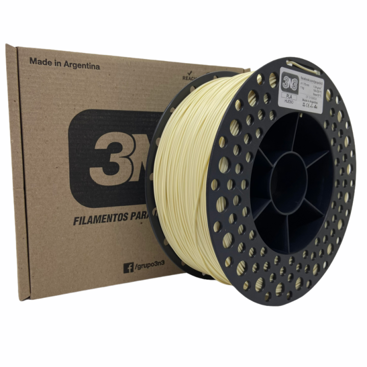 3N3 Box PLA 1.75mm HUESO x1KG