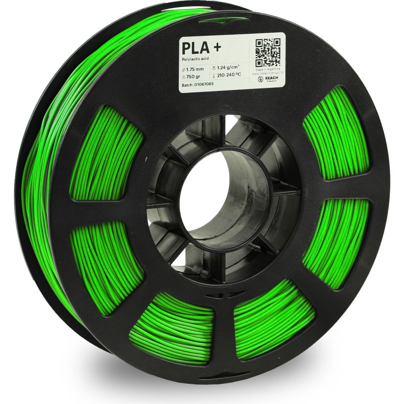 Kodak PLA+ 2.85mm VERDE FLUO 750GRS