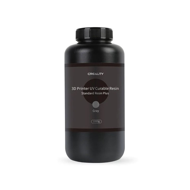 Resina Creality Estándar Rígida Plus - 500g - Gris