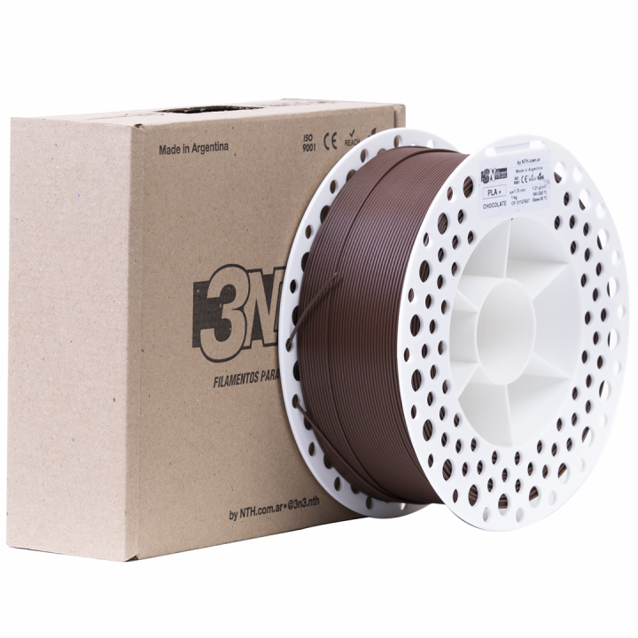 3NMAX PLA+ CHOCOLATE 1.75mm x1kg