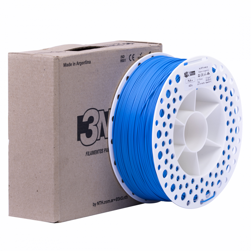 3NMAX PLA+ AZUL 1.75mm x1KG