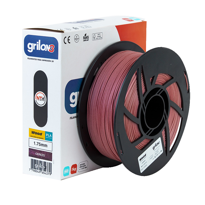 Grilon3 PLA WOOD 1.75mm CEREZO