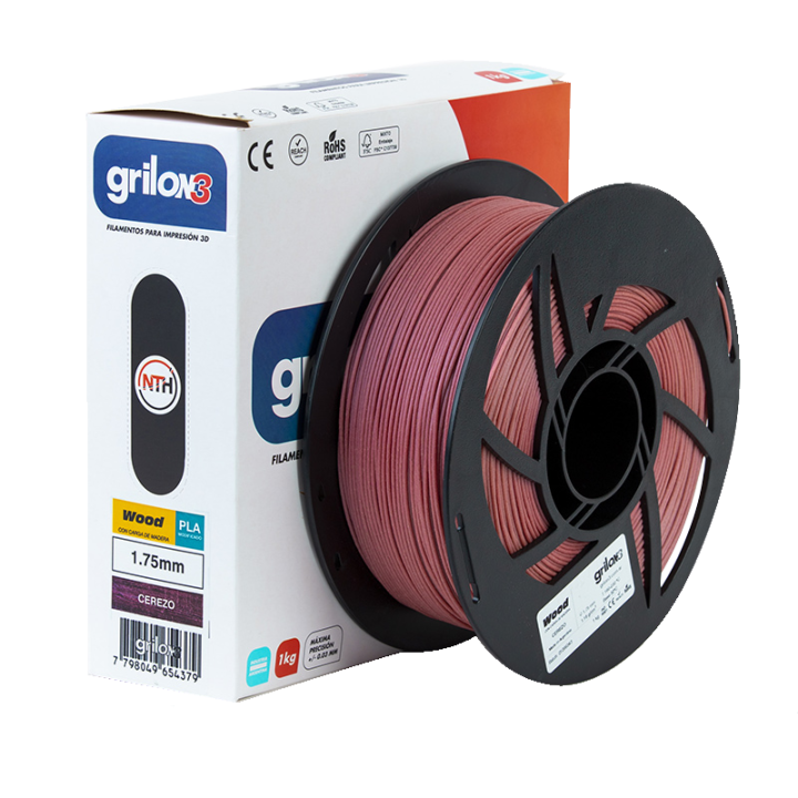 Grilon3 PLA WOOD 1.75mm CEREZO