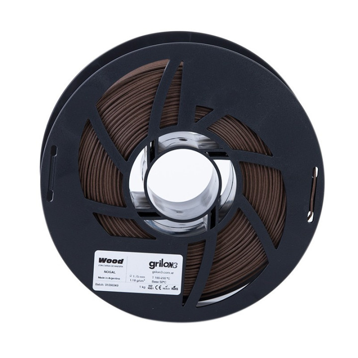 Grilon3 PLA WOOD 1.75mm NOGAL