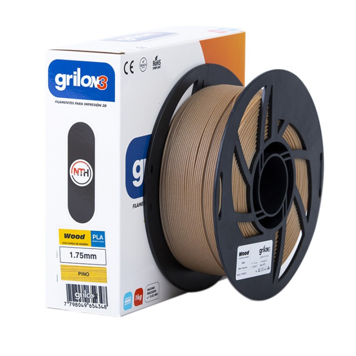 Grilon3 PLA WOOD 1.75mm PINO