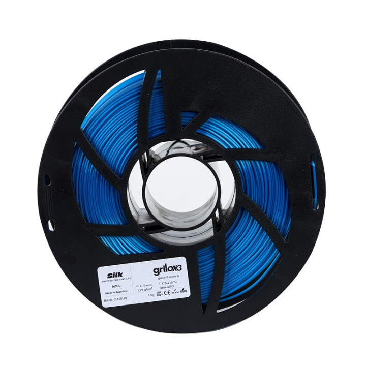 Grilon3 PLA SILK 1.75mm AZUL