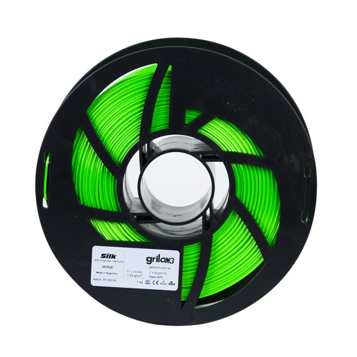 Grilon3 PLA SILK 1.75mm VERDE