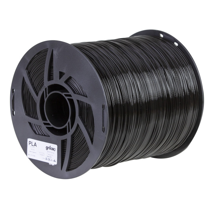Grilon3 MEGAFILL PLA NEGRO 1.75mm 4kg
