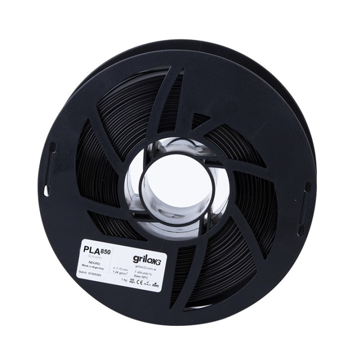 Grilon3 PLA850 1.75mm NEGRO