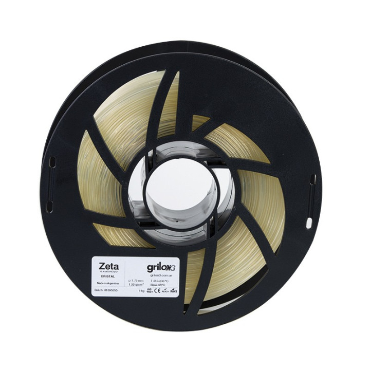Grilon3 PLA Zeta 1.75mm CLEAR CRISTAL