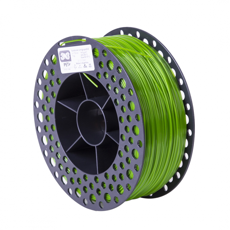 3N3 EPET VERDE LIMA 1.75mm x1kg